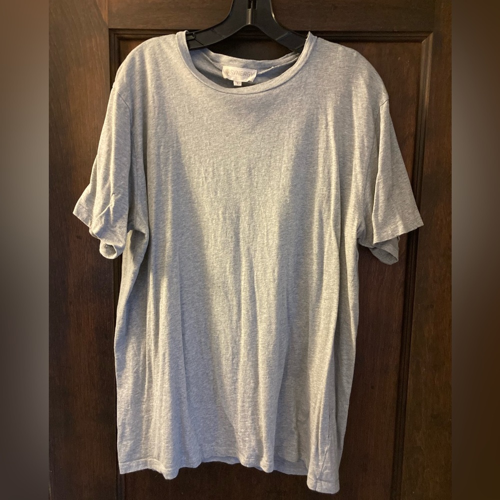 Synergy Organic Clothing Mens short sleeve tee Large EUC